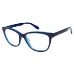 Aristar by Charmant Women's Eyeglasses AR18434 AR/18434 Full Rim Optical Frame - Blue   543 - Lens 53 Bridge 16 Lens 140mm