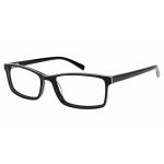 Aristar by Charmant Men's Eyeglasses AR18648 AR/18648 Full Rim Optical Frame - Black   538 - Lens 55 Bridge 16 Lens 145mm