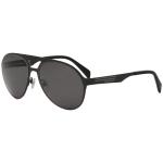 Diesel Men's DL0164 DL/0164 Fashion Pilot Sunglasses - Black Ruthenium/Green   97N - Lens 59 Bridge 18 Temple 145mm
