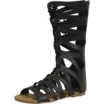 Mia Kids Little/Big Girl's Jane Gladiator Sandals Shoes - Black - 2 M US Little Kid