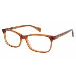 Aristar by Charmant Women's Eyeglasses AR18432 AR/18432 Full Rim Optical Frame - Brown   535 - Lens 52 Bridge 14 Temple 135mm