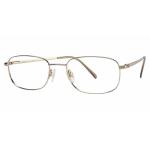 Aristar By Charmant Men's Eyeglasses AR6771 AR/6771 Full Rim Optical Frame - Gold - Lens 54 Bridge 18 Temple 145mm