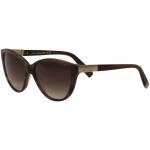 Dsquared2 Women's DQ0112 DQ/0112 Cat Eye Sunglasses - Light Brown Rose Gold/Brown Gradient   47F - Lens 58 Bridge 15 Temple 135mm