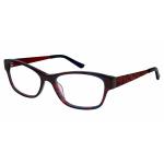 Aristar by Charmant Women's Eyeglasses AR18433 AR/18433 Full Rim Optical Frame - Burgundy   517 - Lens 53 Bridge 16 Lens 135mm