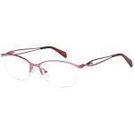 Bocci Women's Eyeglasses 376 Half Rim Optical Frame - Purple   14 - Lens 53 Bridge 19 Temple 140mm
