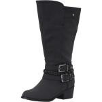 Sugar Little/Big Girl's Brownie Tall Riding Boots Shoes - Black - 4 M US Big Kid