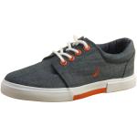 Nautica Toddler/Little/Big Boy's Berrian Canvas Sneakers Shoes - Chambray - 1 M US Little Kid