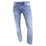 Buffalo By David Bitton Men's Ash X Slim Stretch Jeans - Crinkled & Bleached Indigo - 38x32
