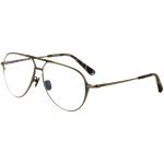 Brioni Men's Eyeglasses BR 0011O 0011/O Titanium Full Rim Optical Frame - Silver - Lens 59 Bridge 13 Temple 145mm