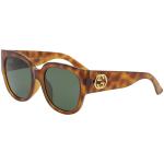 Gucci Women's Urban GG0142SA GG/0142/SA Square Sunglasses - Havana   002  - Lens 55 Bridge 20 Temple 140mm