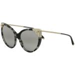 Dolce & Gabbana Women's D&G DG4337 DG/4337 Fashion Cat Eye Sunglasses - Grey Havana Gold/Grey Grad Silver Mir   3172/6V - Lens 60 Bridge 18 B 53.4 ED 70.8 Temple 140mm