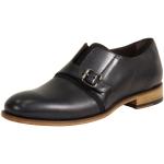 Bacco Bucci Men's Stassi Monk Strap Loafers Shoes - Black - 9.5 D(M) US