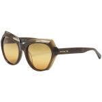 Coach Women's HC8193 HC/8193 Cat Eye Sunglasses - Brown Glitter/Amber Triple Gradient   5425W8  - Lens 55 Bridge 19 Temple 140mm