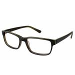 Aristar by Charmant Men's Eyeglasses AR18645 AR/18645 Full Rim Optical Frame - Green   547 - Lens 54 Bridge 16 Lens 140mm
