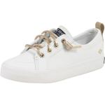 Sperry Top Sider Little/Big Girl's Crest Vibe Sneaker Shoe - White - 1 M US Little Kid