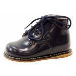 Josmo Infant First Walker Fashion Lace Up Oxfords Shoes - Black - 3 W US Infant