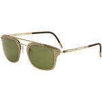 Silhouette Men's Explorer Line Extension 8690 Titanium Sunglasses - Gold - Lens 47 Bridge 22 Temple 140mm