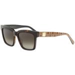 MCM Women's MCM646S MCM/646/S Fashion Square Sunglasses - Tortoise Cognac/Brown Gradient   216 - Lens 55 Bridge 17 Temple 140mm