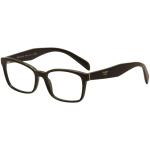 Prada Women's Eyeglasses VPR18T VPR/18/T Full Rim Optical Frames - Black/Gold   1AB 101 - Lens 53 Bridge 16 Temple 140mm