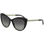 Versace Women's VE4348 VE/4348 Fashion Cat Eye Sunglasses - Black/Grey Gradient   GB1/11 - Lens 57 Bridge 17 B 48.3 ED 63.5 Temple 140mm