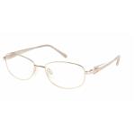 Aristar By Charmant Women's Eyeglasses AR16365 AR/16365 Full Rim Optical Frame - Gold - Lens 54 Bridge 16 Temple 135mm