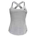 Adidas Women's Performer Strap Climalite Tank Top Shirt - Medium Grey Heather - Medium