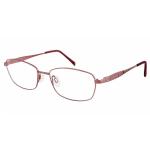 Aristar by Charmant Women's Eyeglasses AR16377 AR/16377 Full Rim Optical Frame - Wine   513 - Lens 52 Bridge 16 Temple 135mm