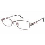 Aristar By Charmant Women's Eyeglasses AR16316 AR/16316 Full Rim Optical Frame - Brown - Lens 51 Bridge 18 Temple 140mm