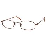 Bocci Men's Eyeglasses 348 Full Rim Optical Frame - Brown   02 - Lens 46 Bridge 18 Temple 135mm
