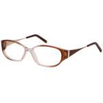 Bocci Women's Eyeglasses 365 Full Rim Optical Frame - Brown   02 - Lens 52 Bridge 13 Temple 140mm