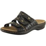 Clarks Women's Leisa Broach Sandals Shoes - Black - 6.5 B(M) US