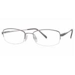 Aristar By Charmant Women's Eyeglasses AR16307 AR/16307 Half Rim Optical Frame - Purple - Lens 49 Bridge 18 Temple 135mm