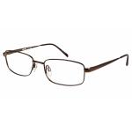 Aristar By Charmant Men's Eyeglasses AR16212 AR/16212 Full Rim Optical Frame - Brown - Lens 55 Bridge 18 Temple 140mm