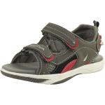 Nautica Little/Big Boy's Helm Fisherman Sandals Shoes - Grey/Red - 13 M US Little Kid
