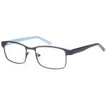 Bocci Men's Eyeglasses 375 Full Rim Optical Frame - Blue   09 - Lens 53 Bridge 18 Temple 140mm