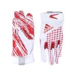 Adidas Boy's Youth adiFAST 2.0 Padded Football Gloves - Red - Large