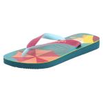 Havaianas Women's Top Fashion Flip Flops Sandals Shoes - Petroleum - 9 10 B(M) US