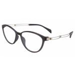 Line Art Women's Eyeglasses XL2094 XL/2094 Full Rim Titanium Optical Frame - Grey   GR - Lens 51 Bridge 15 Temple 135mm