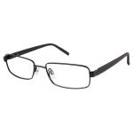 Aristar By Charmant Men's Eyeglasses AR16222 AR/16222 Full Rim Optical Frame - Black - Lens 56 Bridge 18 Temple 145mm