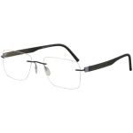 Silhouette Eyeglasses Inspire Chassis 5506 Rimless Optical Frame - Steel Blue/Slate Grey   4540 - Bridge 19 Temple 145mm