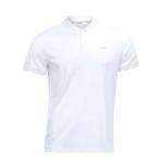 Calvin Klein Men's Short Sleeve Liquid Touch Interlock Polo Shirt - White - Large