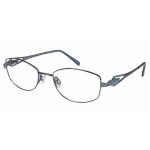 Aristar by Charmant Women's Eyeglasses AR16369 AR/16369 Full Rim Optical Frame - Blue   543 - Lens 47 Bridge 16 Lens 130mm