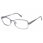 Aristar By Charmant Women's Eyeglasses AR16334 AR/16334 Full Rim Optical Frame - Purple - Lens 54 Bridge 17 Temple 140mm