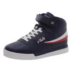 Fila Men's Vulc 13 Mid Plus Sneakers Shoes - Fila Navy/White/Fila Red - 10 D(M) US