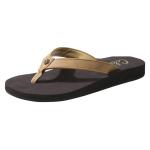 Cobian Women's Skinny Bounce Flip Flops Sandals Shoes - Caramel - 10 B(M) US