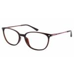 Aristar by Charmant Women's Eyeglasses AR18431 AR/18431 Full Rim Optical Frame - Brown   535 - Lens 51 Bridge 16 Temple 135mm