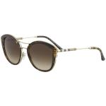 Burberry Women's BE4251Q BE/4251/Q Round Sunglasses - Dark Havana/Brown Gradient   300213 - Lens 53 Bridge 20 Temple 140mm
