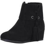 Sugar Little/Big Girl's BonBon Wedge Heel Ankle Boots Shoes - Black - 12 M US Little Kid