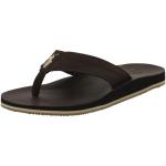 Polo Ralph Lauren Little/Big Boy's Leo Flip Flop Sandals Shoes - Chocolate - 4 M US Big Kid