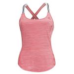 Adidas Women's Performer Strap Climalite Tank Top Shirt - Real Coral - X Large
